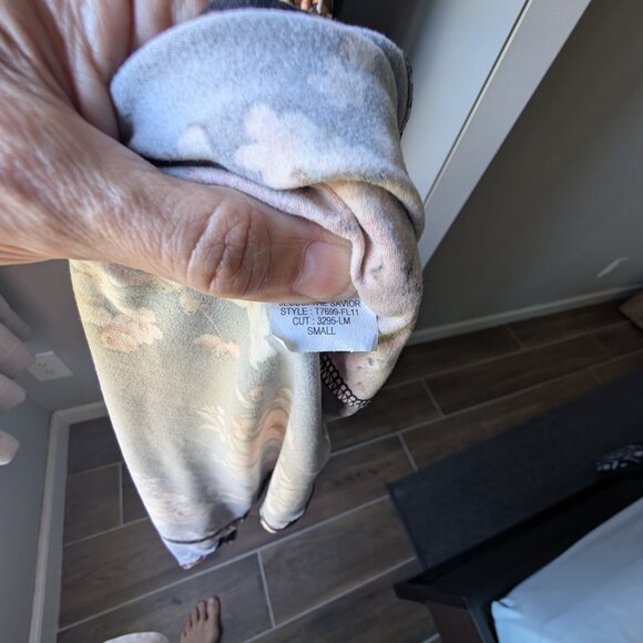 Reborn J floor length stretchy floral maxi dress with pockets size small - Picture 5 of 5